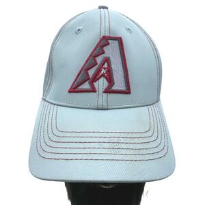 Arizona Diamondbacks Baseball Hat Gray Cap Embroidered Logo Adjustable MLB